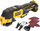 Multi‑mjet pa kabllo DeWalt DCS353N, 12V, brushless, i zi me të verdhë
