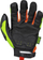 Doreza pune Mechanix Wear M-Pact Hi-Vis, kundra çarjeve, me mbrojtje nga goditjet, jeshile me të zezë
