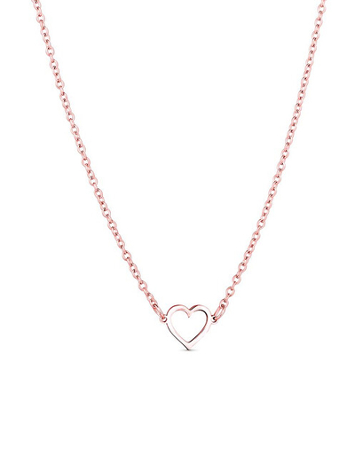 Qafore për femra Vuch Heart Vrisan, 50cm, e artë/rozë