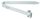 Стегач за заземјување Pawbol R.8182, 1/8-4\", метален