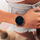 Orë dore Millner Mayfair Rose Black, 36 mm