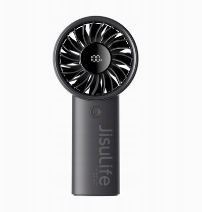 Ventilator dore JISULIFE, 5 nivele, 5000mAh, i zi