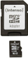 Kartë memorje Intenso Premium microSDHC, 16GB, Class 10 UHS-I U1, me adapter