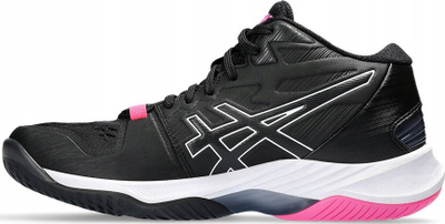 Atlete volejbolli Asics Sky Elite FF MT 2 W, për goca, të zeza me rozë