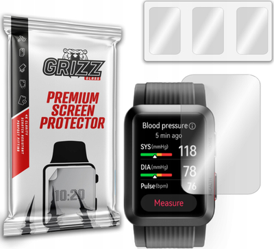 Mbrojtëse ekrani GrizzGlass për Huawei Watch D, hidrogel, transparente