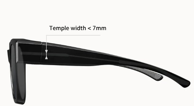 Очила за сонце Xiaomi Polarized Fitover, поларизирачки, рамка TR90, црни