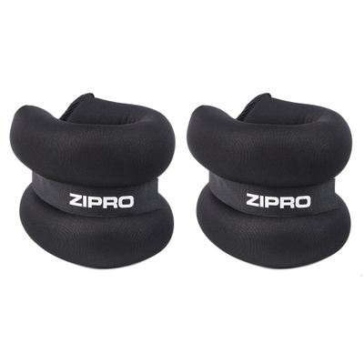 Тегови за зглобови Zipro, сет 2x3kg, прилагодливи, црни