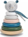 Lodër druri Micki Stacking Toy, arush me unaza shumëngjyrëshe