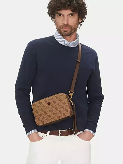 Çantë krahu për meshkuj Guess mGU3859, e kaftë