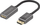 Adapter DisplayPort n'HDMI Promate MediaLink DP, 4K 60Hz, me kabëll najloni t’thurur, i zi