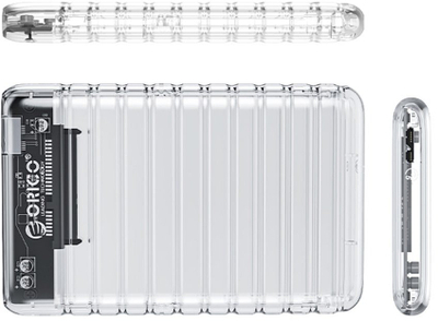 Надворешно куќиште за диск Orico 2139U3 V1, 2.5\", USB 3.0 5Gb/s, транспарентно