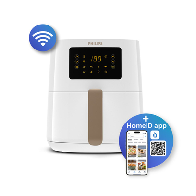 Fritezë ajri Philips HD9255/30, 4.1L, 13 funksione, e zezë