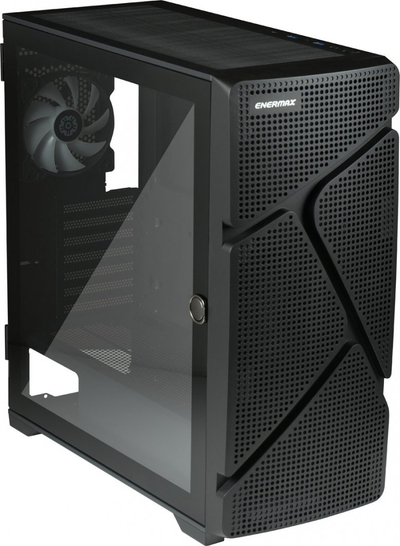 Kasë Enermax MarbleShell MS31 czarny ARGB, Midi Tower