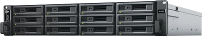 Njësi zgjerimi storage Synology RX1223RP, 12 slote, rackmount 2.5"/3.5", e zezë