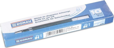 Set rimbushje stilolapsi Donau, 0.5mm, 10 copë , të kaltra