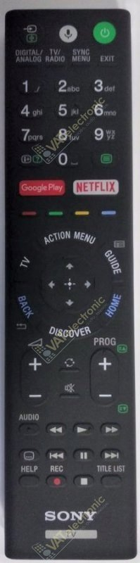 Telekomandë Sony Remote Commander RMF TX201ES origjinale për TV Sony, e zezë