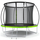 Trampolinë me rrjetë Zipro Jump Pro Premium 10FT, 312cm, e zezë/gjelbër