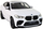 Makina me telekomandë Rastar BMW X6 M, shkallë 1:14, e bardhë