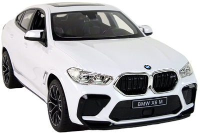 Makina me telekomandë Rastar BMW X6 M, shkallë 1:14, e bardhë