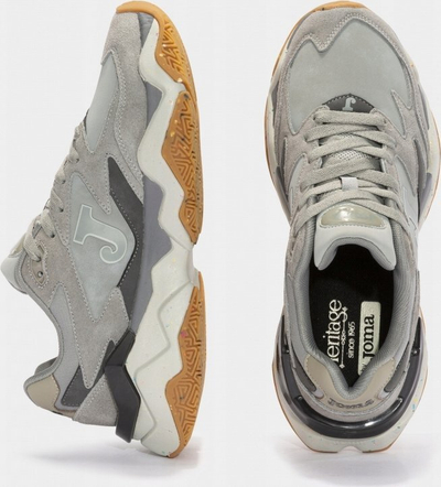 Atlete burra Joma C1400 2412, casual, lëkurë sintetike, gri