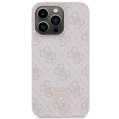 Mbulesë telefoni Guess GUHCP13XP4TDSCPP, për iPhone 13 Pro Max, me rrip crossbody, rozë