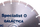 Disk diamanti Specialist Galactica Basic, 300x10x25.4mm, për beton dhe tulla, metalik
