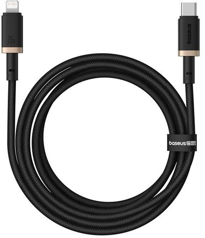 Kабел USB C Baseus Dura, 2m, 20W, црно-златен