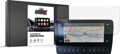 Folie mbrojtëse GRIZZ MatteScreen për ekranin e Mercedes Actros L 2021-2024, anti-gishta, matte, transparente