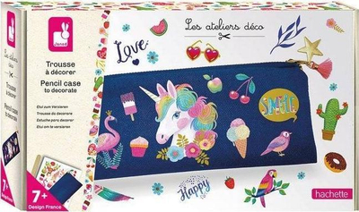 Penar për zbukurim Janod Atelier MIDI, 17 cm, njëbrirësh, blu e errët