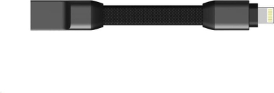 Kabllo karikimi Rolling Square inCharge PRO, USB A n'Lightning, 15W, gri metalik