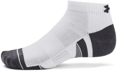 Çorape Under Armour Performance Tech Low Cut 3 palë, sportive, të bardha
