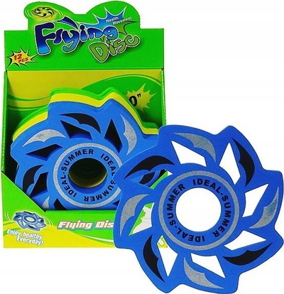 Set frisbi Adar, 12 copë, 26 cm, shumëngjyrësh