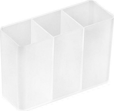 Organizues banjoje DA321, vetëngjitës, me 3 ndarje, transparent