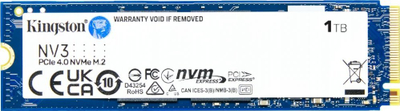 Disk SSD Kingston SNV3S 1TB M.2 2280 PCI-E x4 Gen4 NVMe