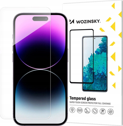 Заштита за екран Wozinsky Tempered Glass, за iPhone 16, проѕирна