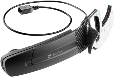 Mikrofon interkomi Interphone Pro Sound, për motoçikleta, me reduktim zhurme, i zi
