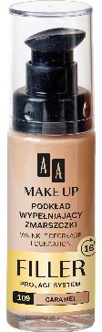Течна пудра AA No. 109 Wrinkle Filler Caramel, 30 мл