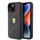 Mbrojtëse telefoni Ferrari FEHCP15SPTWK për iPhone 15 6.1", hardcase, e zezë