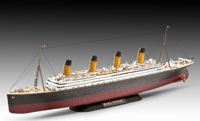 Set modelimi Revell Rv05727 Gift Set Titanic, shkalla 1:700, shkalla 1:1200