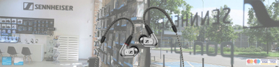 Kufje në vesh Sennheiser IE 200, dinamikë 7 mm, kabëll 3.5 mm, argjendi