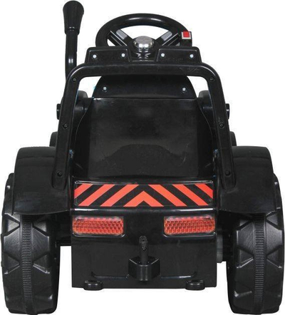 Traktor me bateri Leantoys ZP1001B, ride on për kalamaj, me kovë dhe borinë, blu e zezë