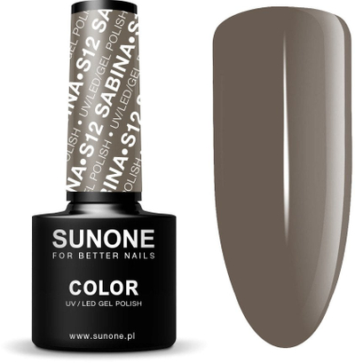Llak thonjsh hibrid Sunone S12 Sabina, 5ml, ngjyrë e fortë