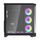 Kuti kompjuteri DarkFlash FT418 Pro, ATX MIDI Tower, 7 ventilatorë ARGB, e zezë