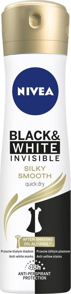 Deodorant Nivea Invisible Silky Smooth, 150ml
