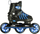 Patina inline Nils Extreme NA18812, me numër që rregullohet 39-43, kushineta ABEC9, ngjyrë e zezë me blu