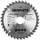 Teh sharre Graphite, 160mm, 36 dhëmbë karabit, gri