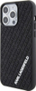 Kalle telefoni Karl Lagerfeld KLHCP15X3DMKRLK për iPhone 15 Pro Max, hardcase 3D Rubber Multi Logo, e zezë