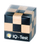 Wooden Cubes Natural Black - Fridolin