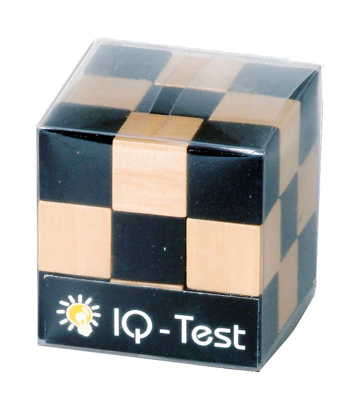 Wooden Cubes Natural Black - Fridolin