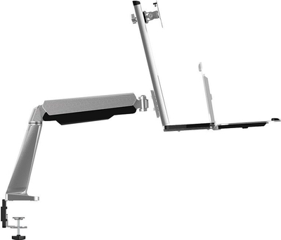 Рамен држач за монитор за маса LogiLink BP0040, 13"-32", до 8 kg, црн
